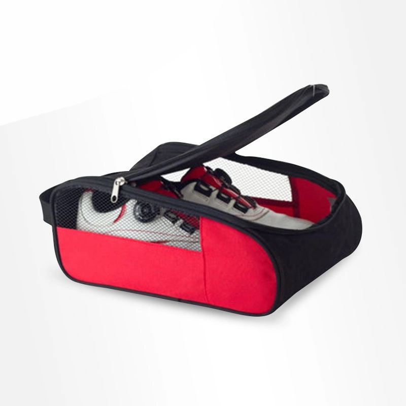 Custom Gift Polyester Mesh Panel Golf Shoe Bag 15