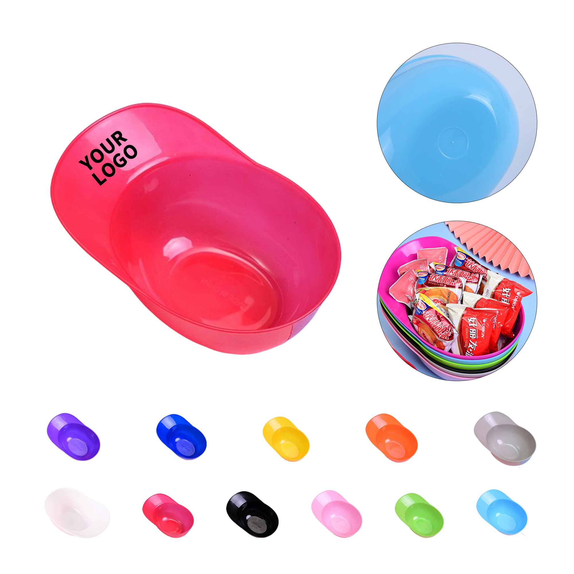 8 Oz Helmet Shape Polypropylene Dessert Bowl 4