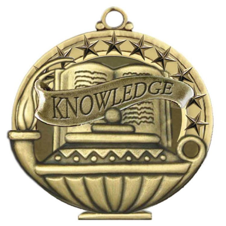 Knowledge Academic Performance Medallion (2")