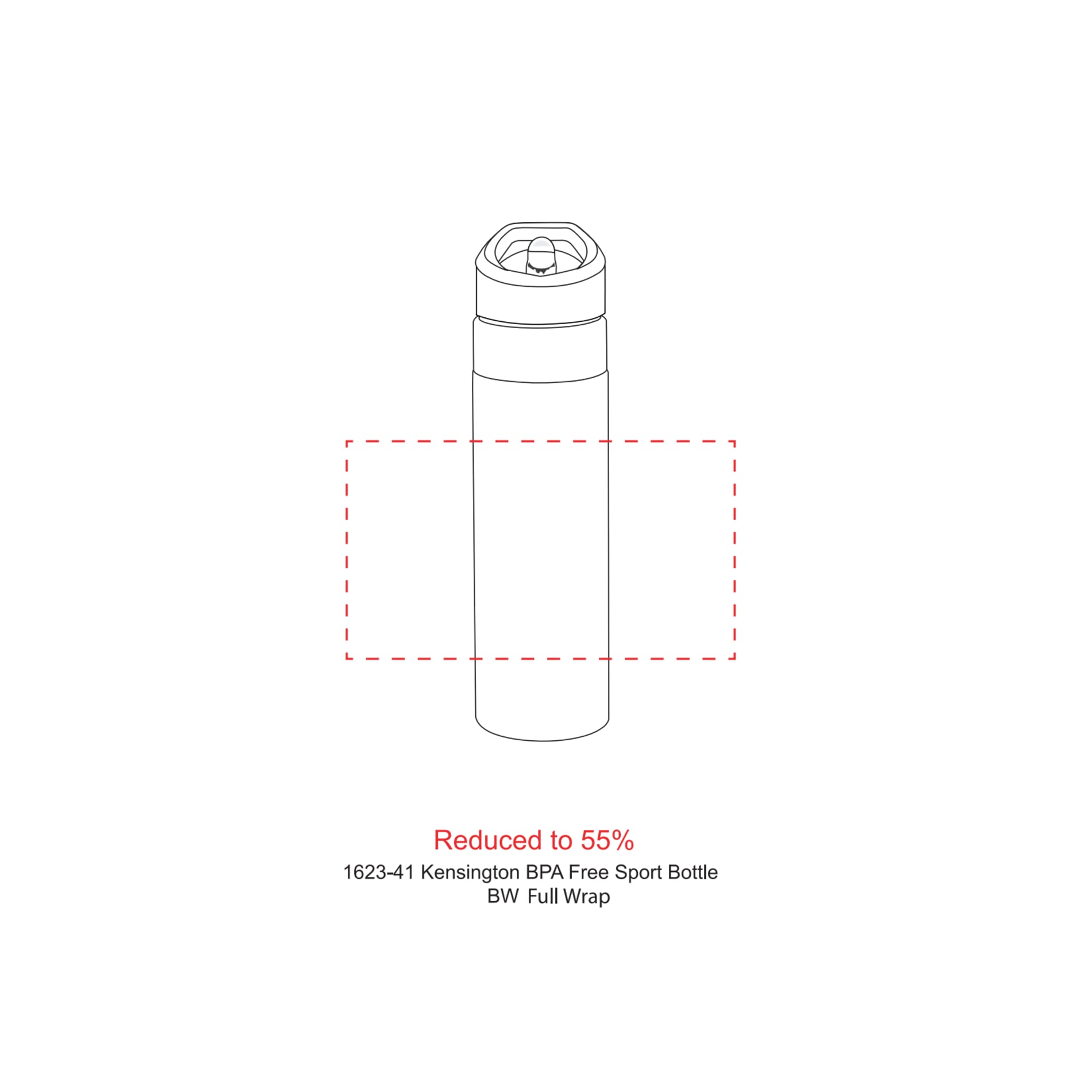 Kensington BPA Free Tritan™ Sport Bottle 20oz 8