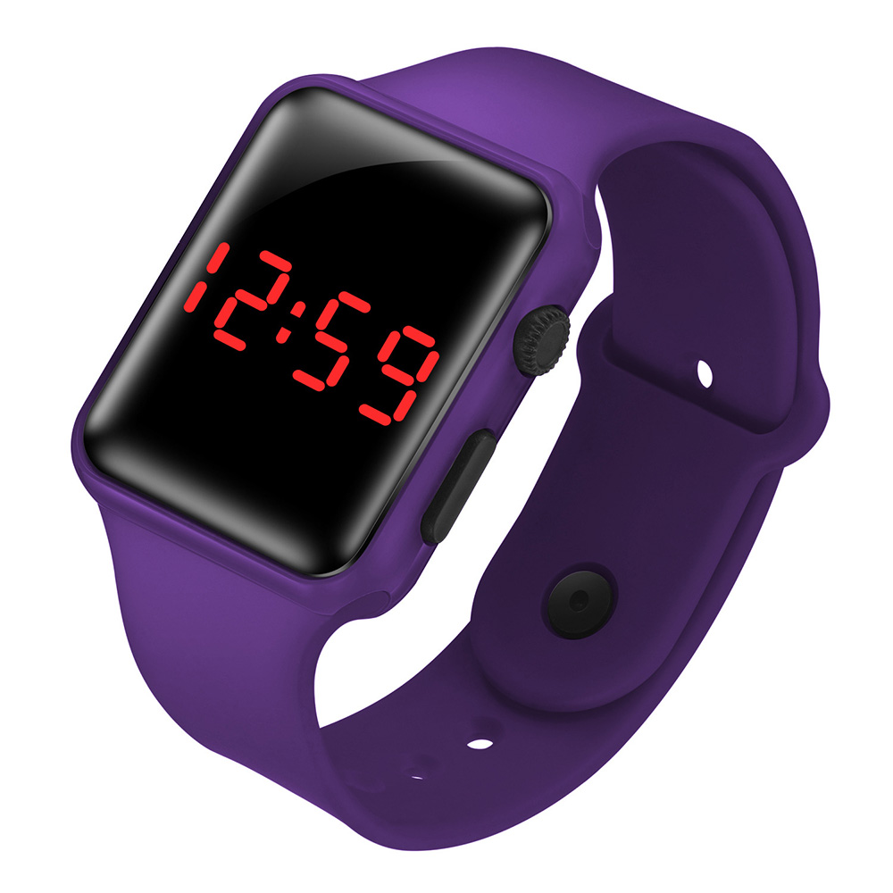 Children LED silicone electronic watch 8