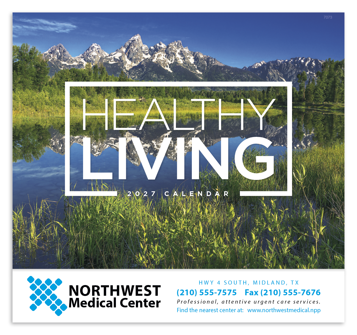 Good Value™ Healthy Living - Stapled Calendar 70