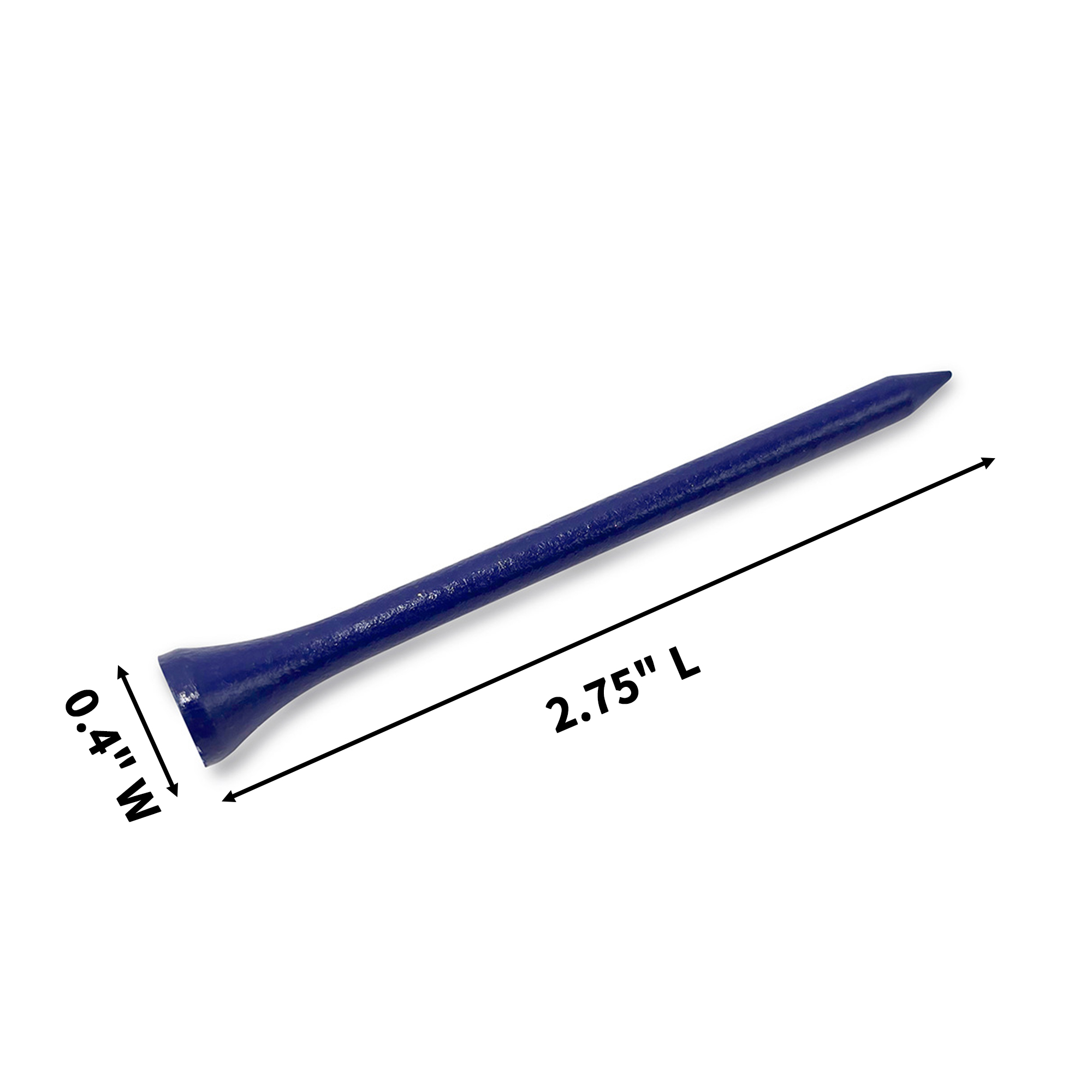 Wood Golf Tee 2.75" Height Practice And Course Use 8