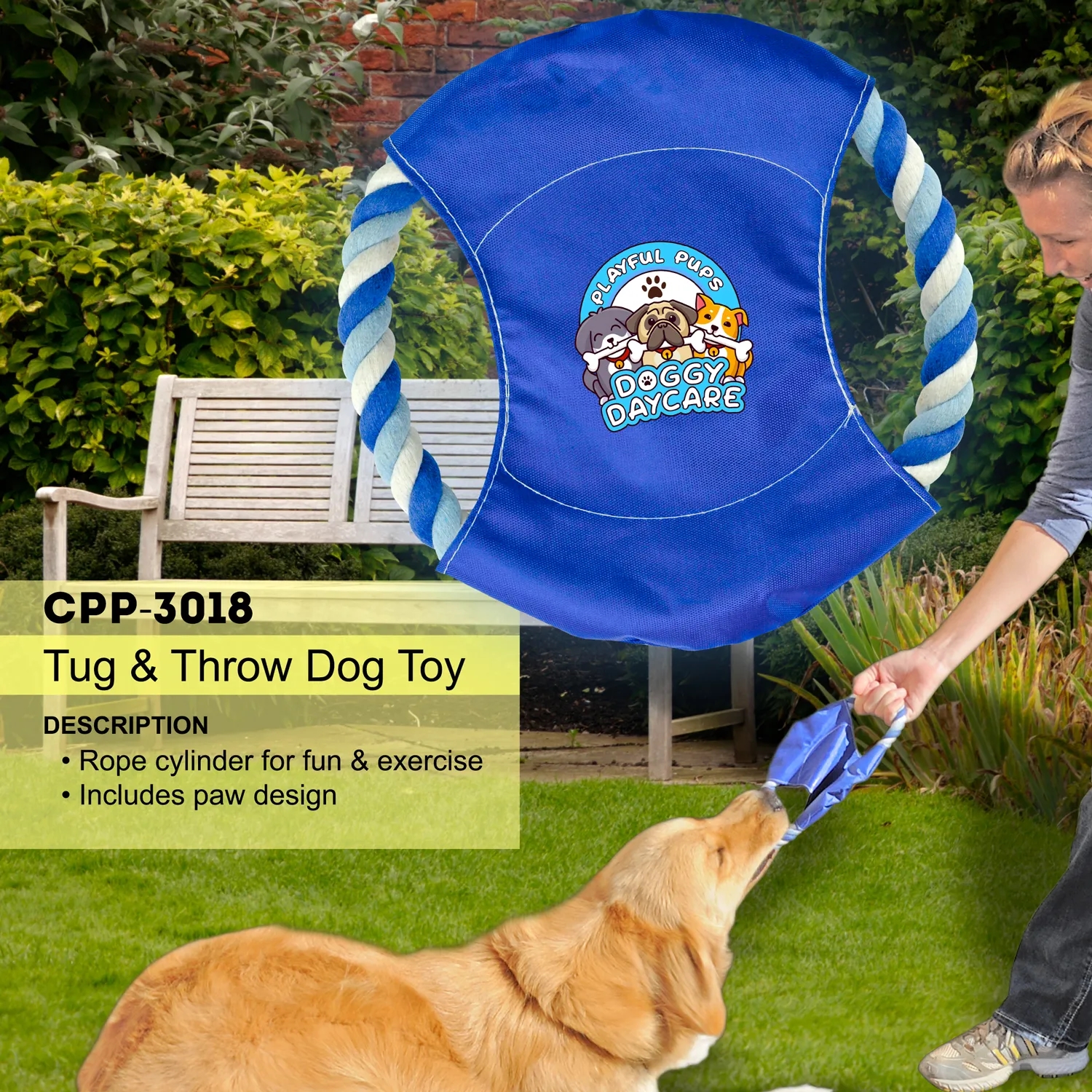 Tug and Throw Dog Toy 5