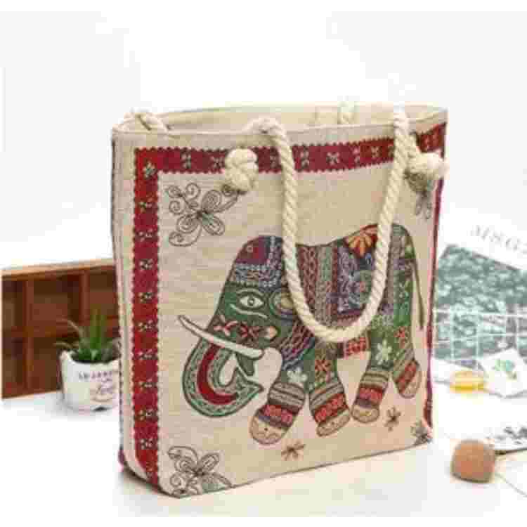 Customizable Design Cotton Canvas Tote Bag, custom tote bag with logo imprint 2