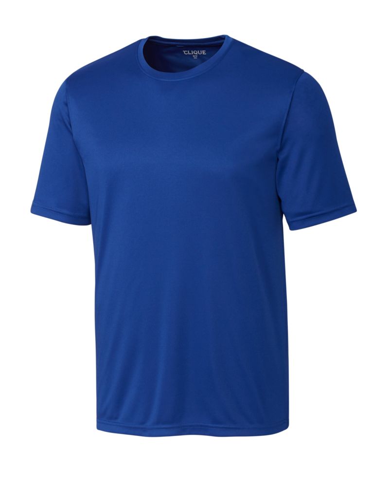 Clique Spin Solution-dyed Performance Jersey Mens Short Sleeve Tee 63
