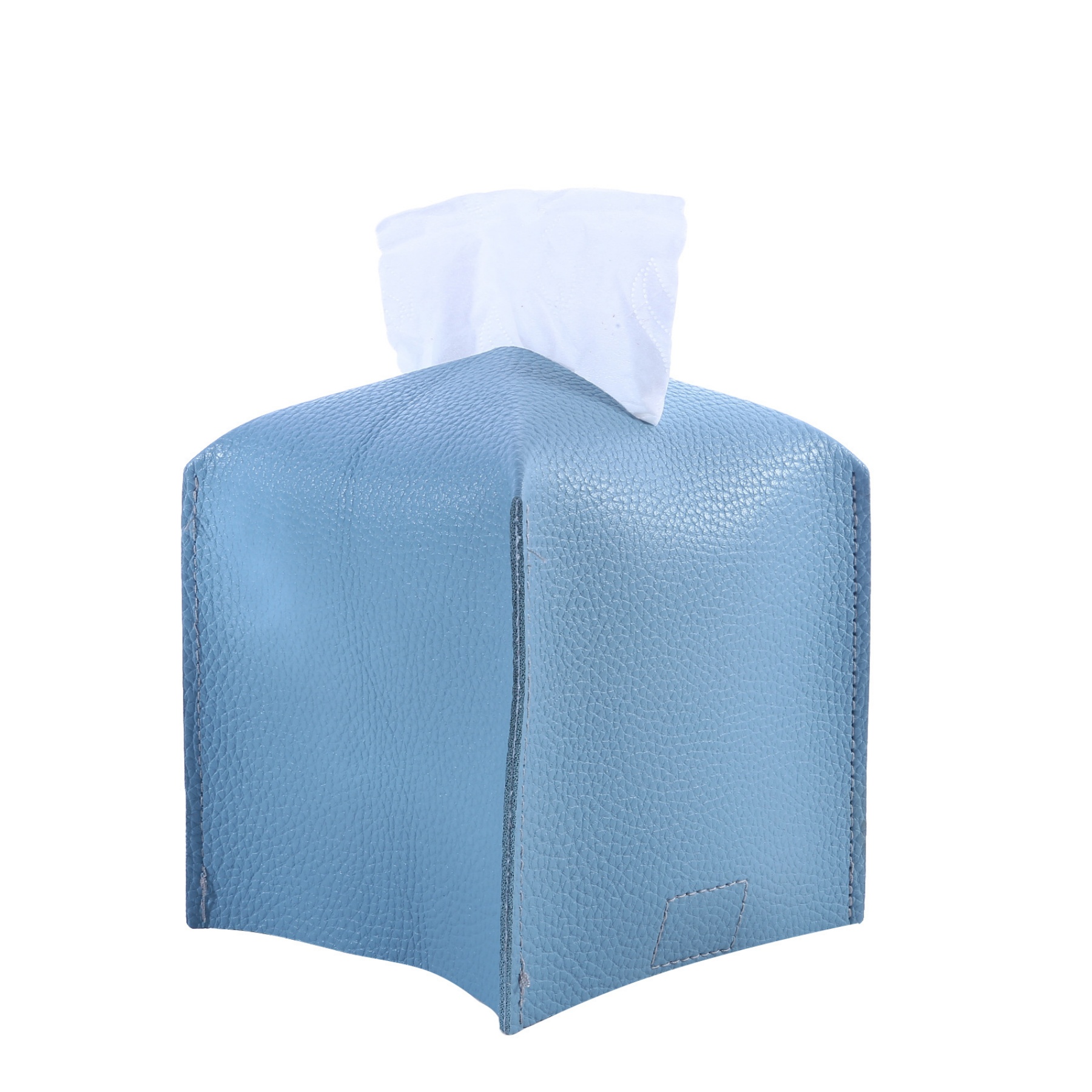 Square Leather Tissue Box 10