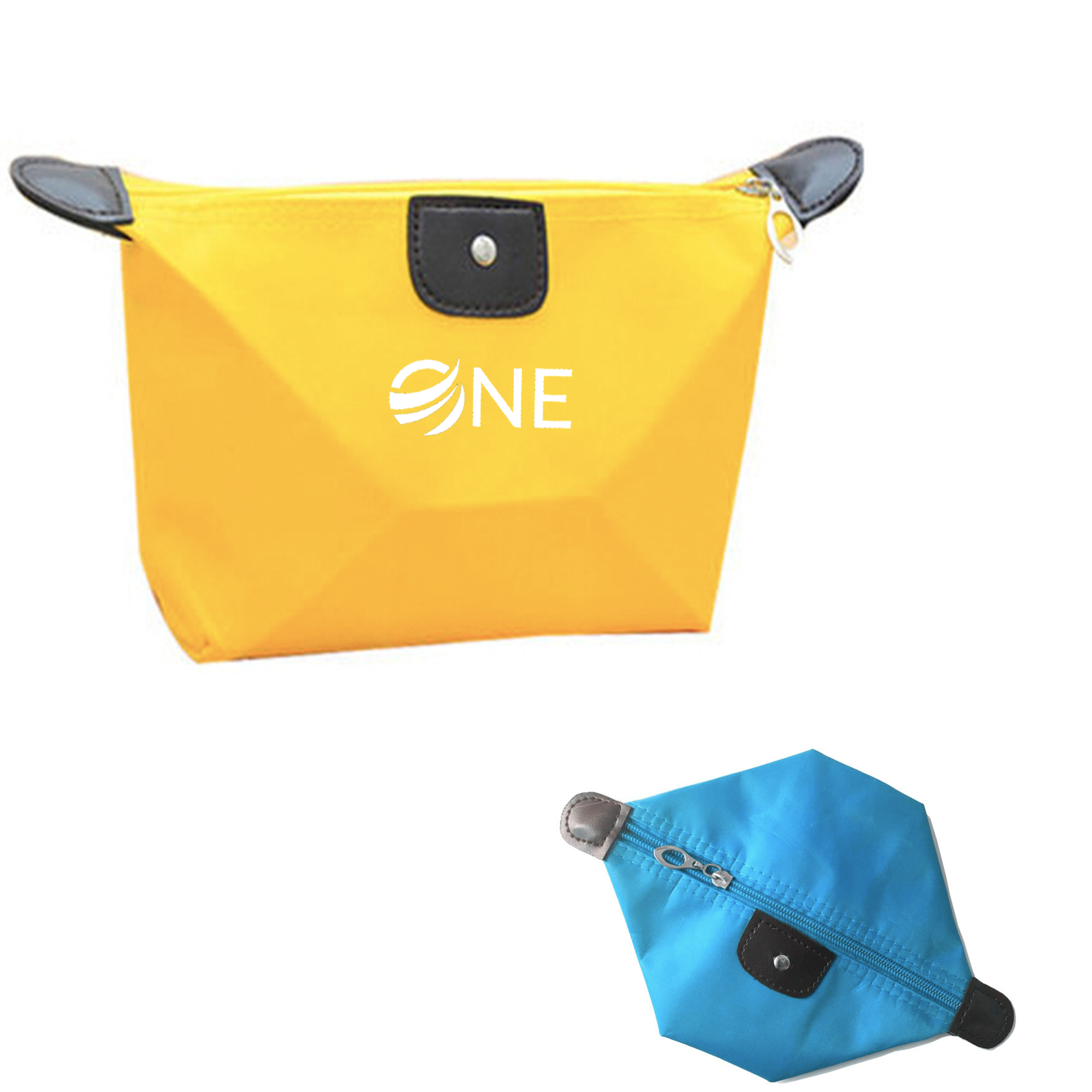 Portable Zip Cosmetic Bag 100pcs 1