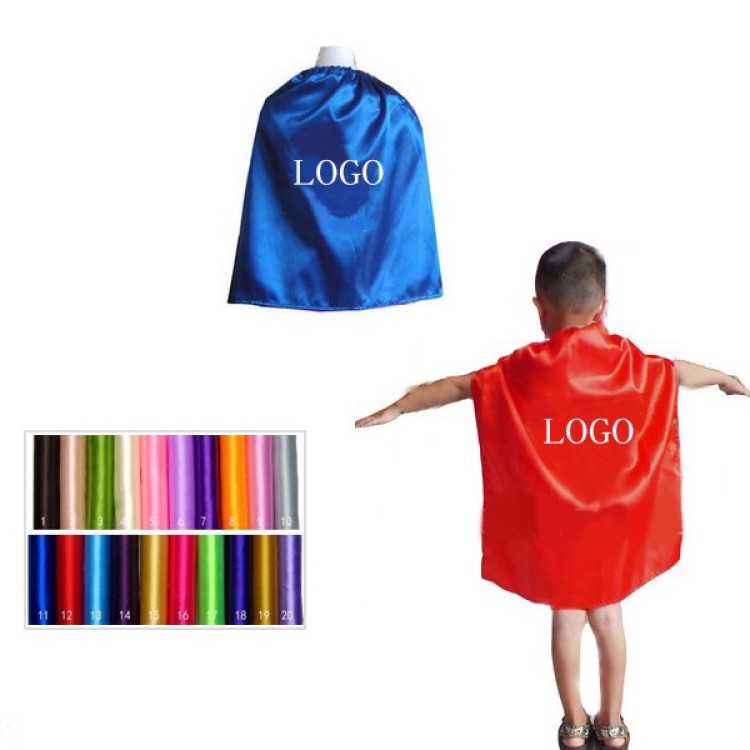 Kids Superhero Cape, custom youth shirt with logo imprint 2