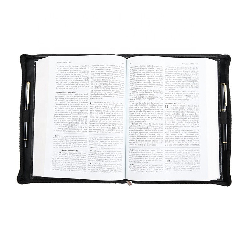 Personalized Bible Cover With Full Embossed/Various Bible Zipper Covers 1