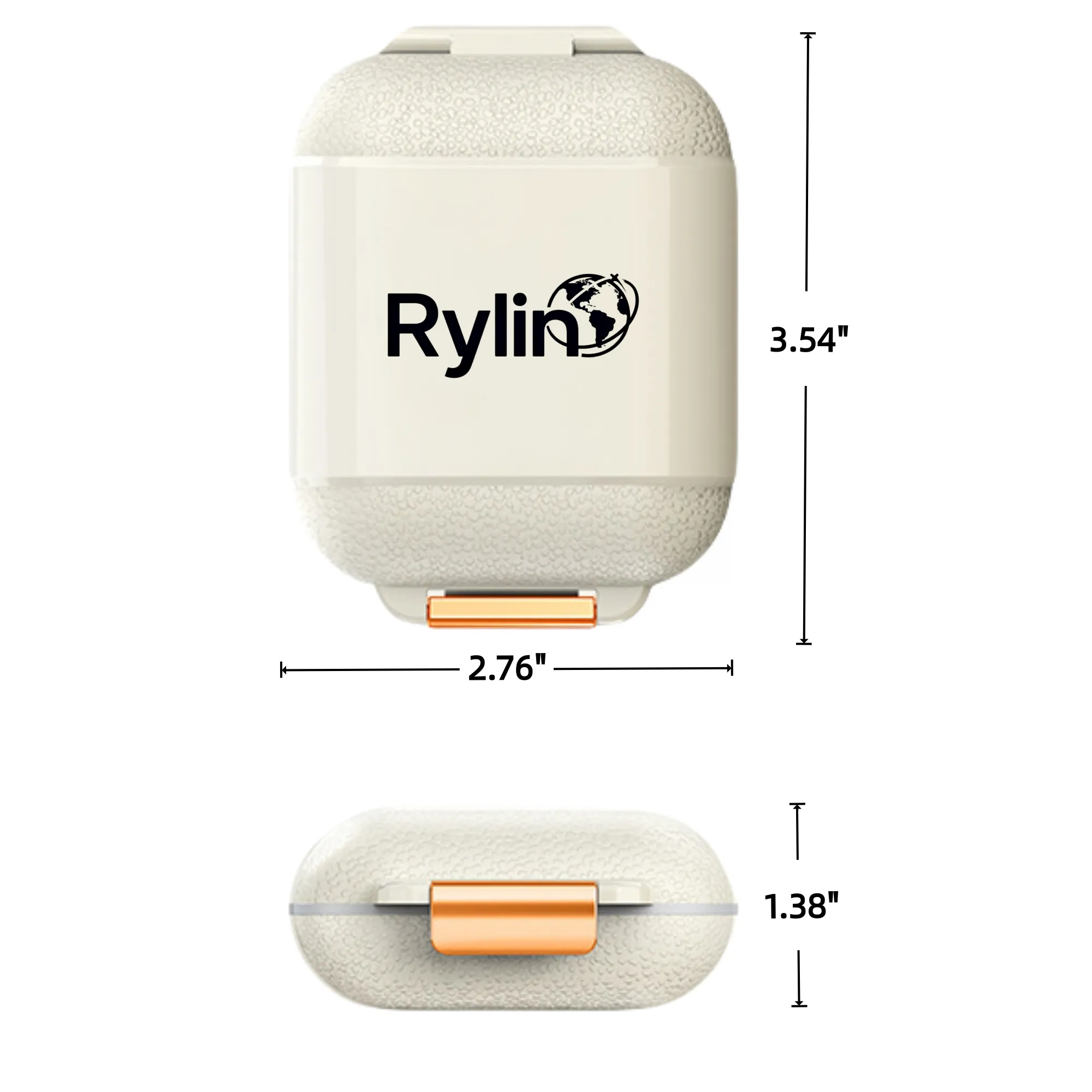 Seven - Compartment Moisture - Proof Travel Pill Box 4