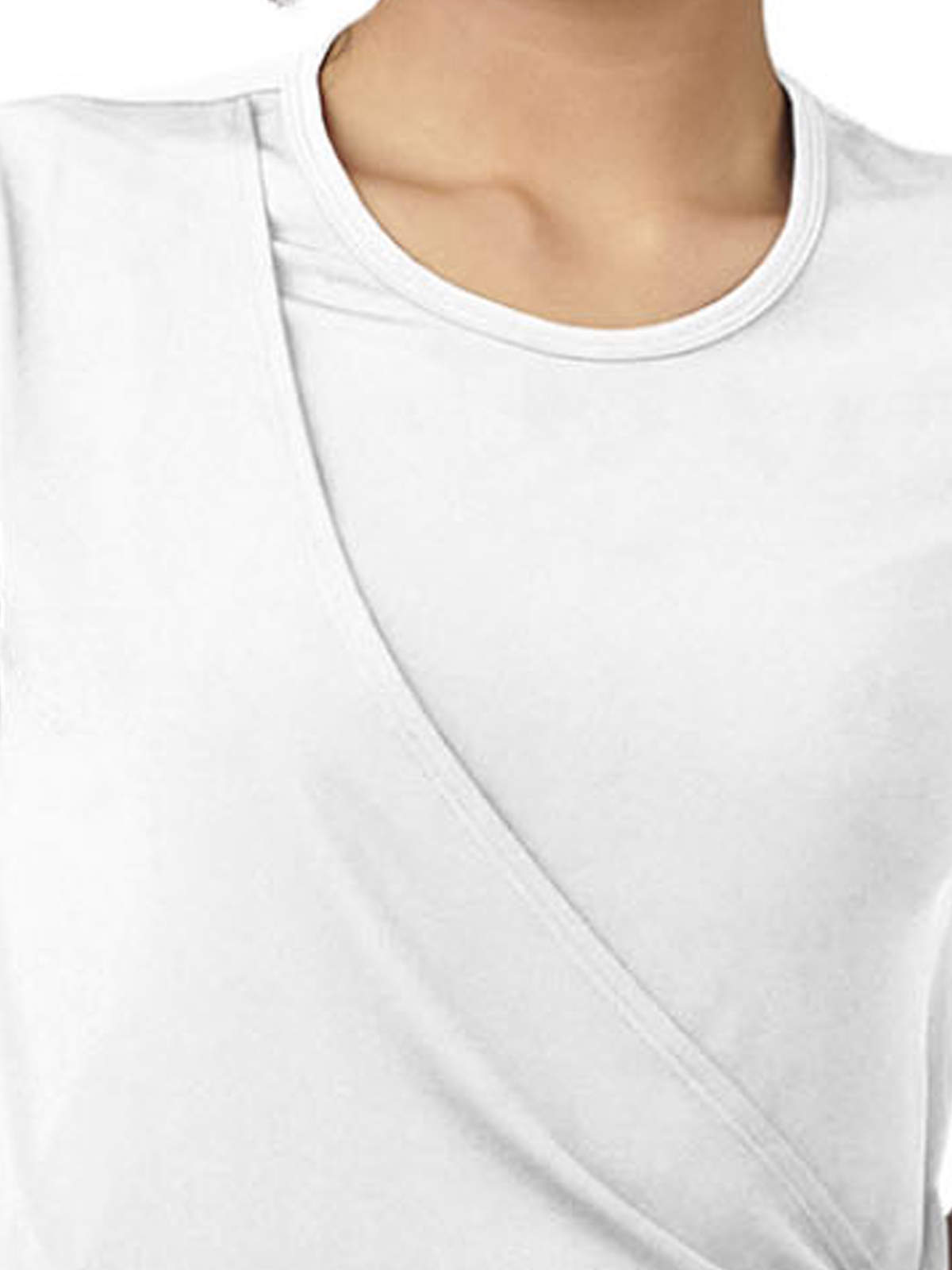 Edwards Garment - Women's Pocketless Soft Wrap Blouse 12