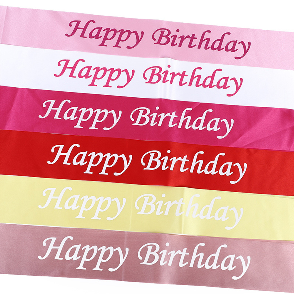 Birthday Party Shoulder Strap