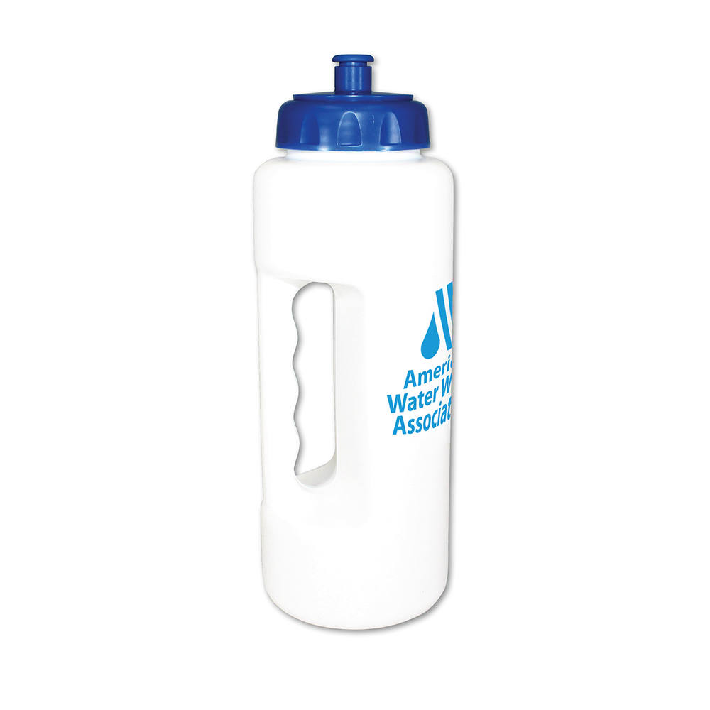 MicroHalt™ 32 oz. Grip Bottle with Push 'n Pull Cap 1