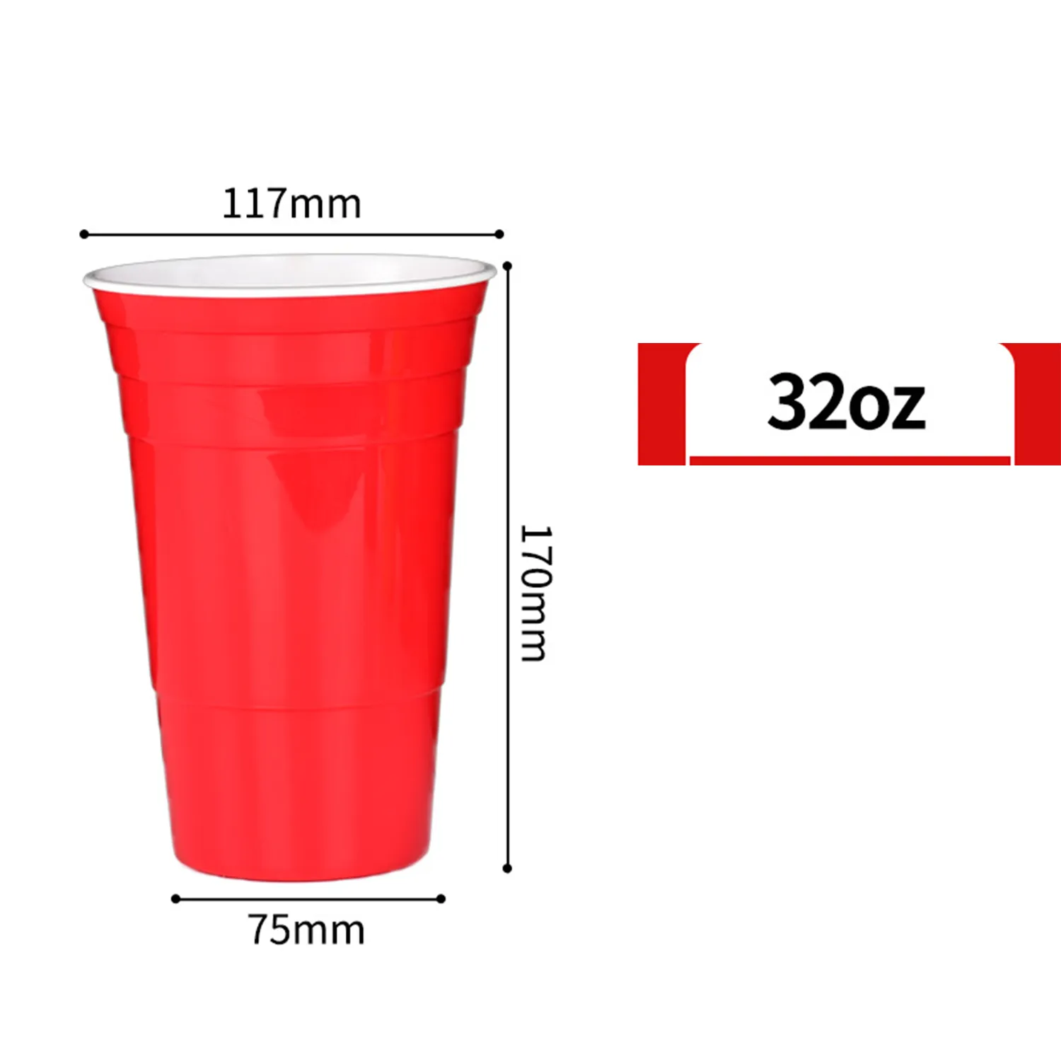 Reusable Plastic Party Cups 6