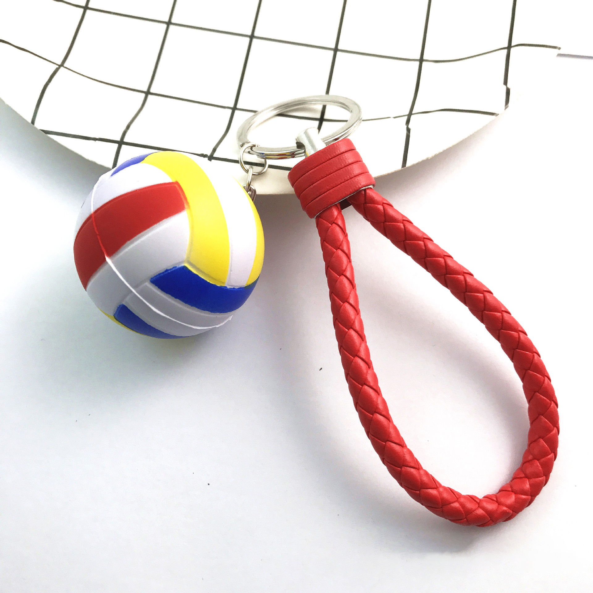 Creative Volleyball Keychain 6