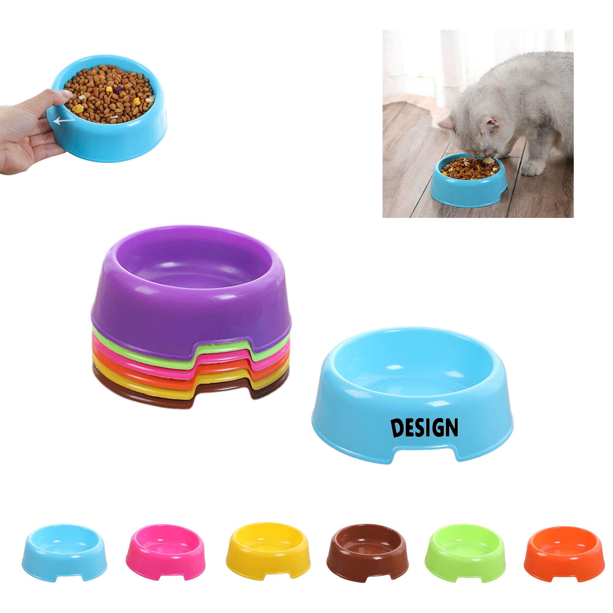 Practical Pet Food Water Bowls for Pet 2