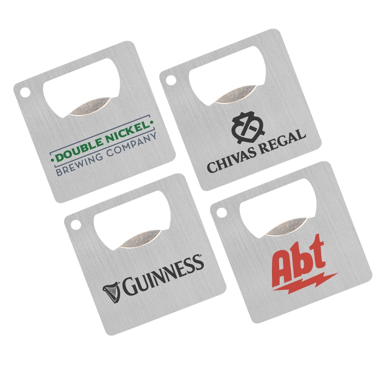 Crescent Mini Square Bottle Opener