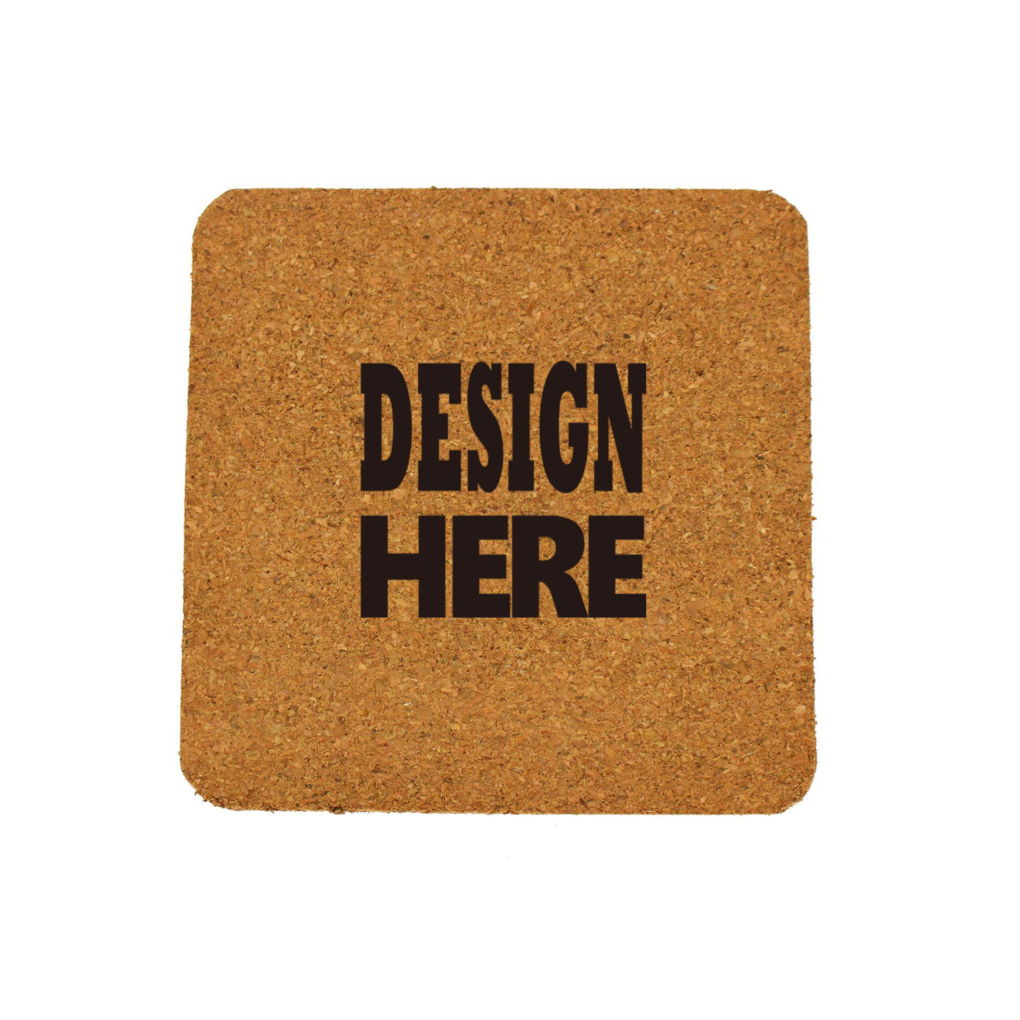 MOQ 50 pcs Promotional Cork Mats 3