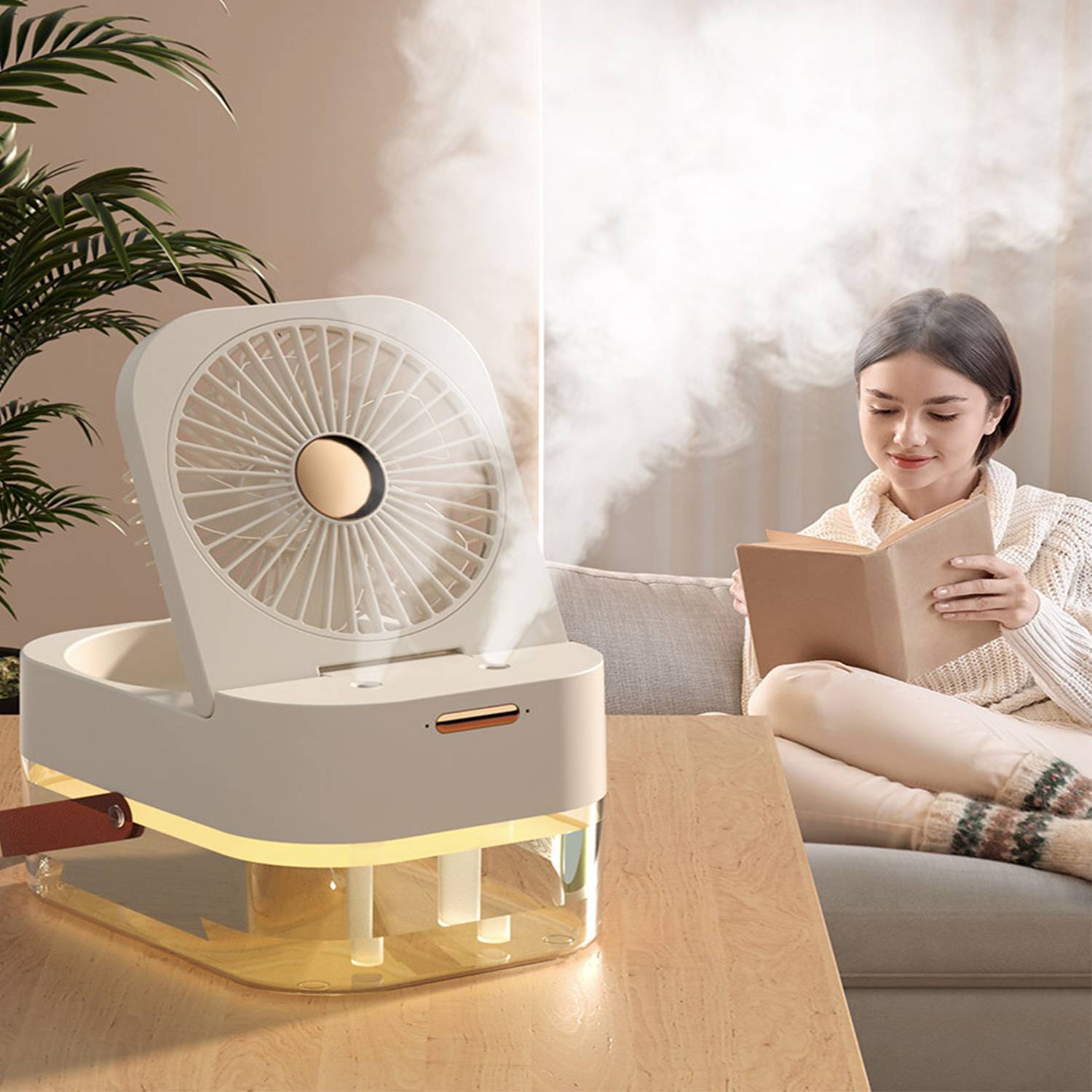 Humidify The Spray Table Fan 3