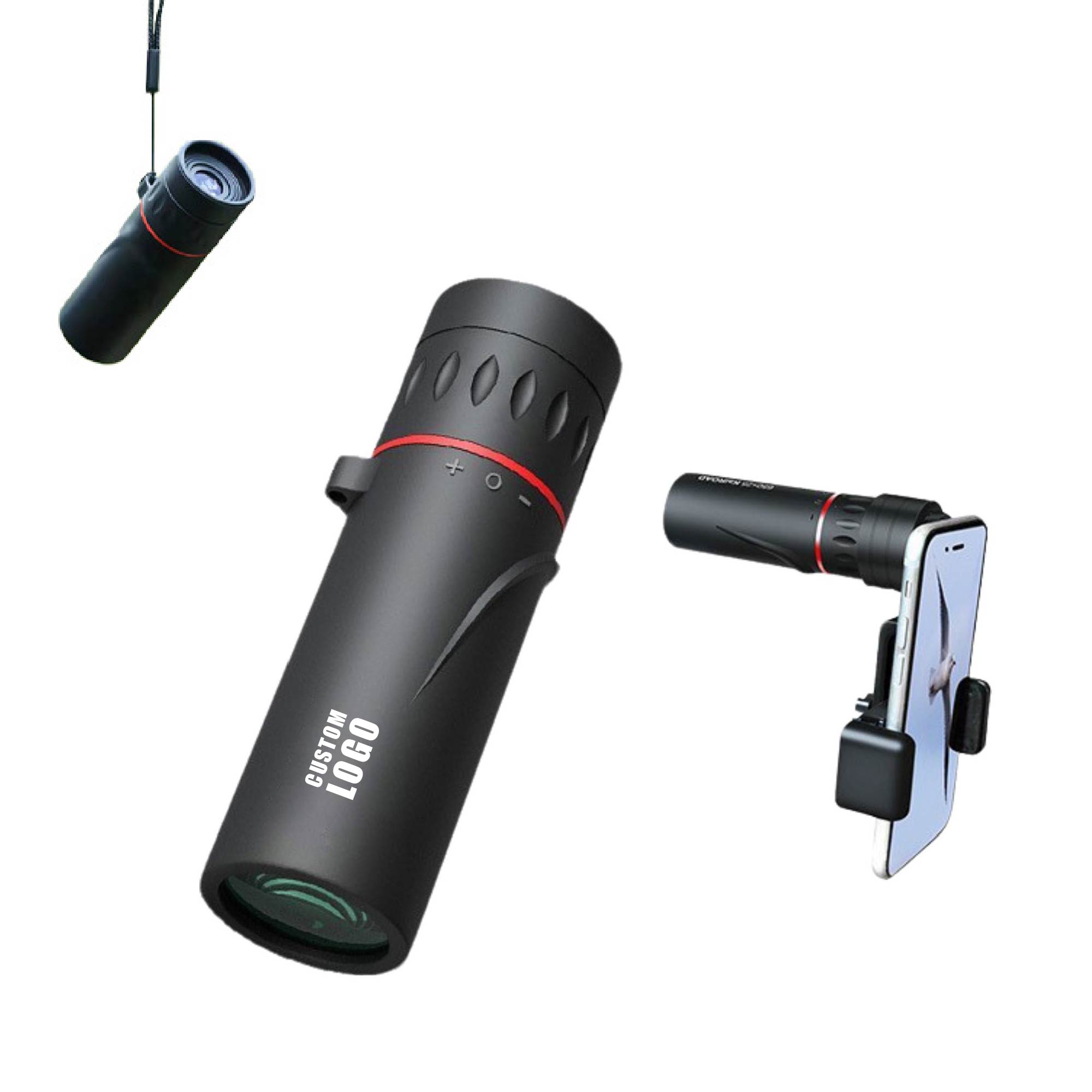 MOQ 10 pcs HD Monocular with Mount 2