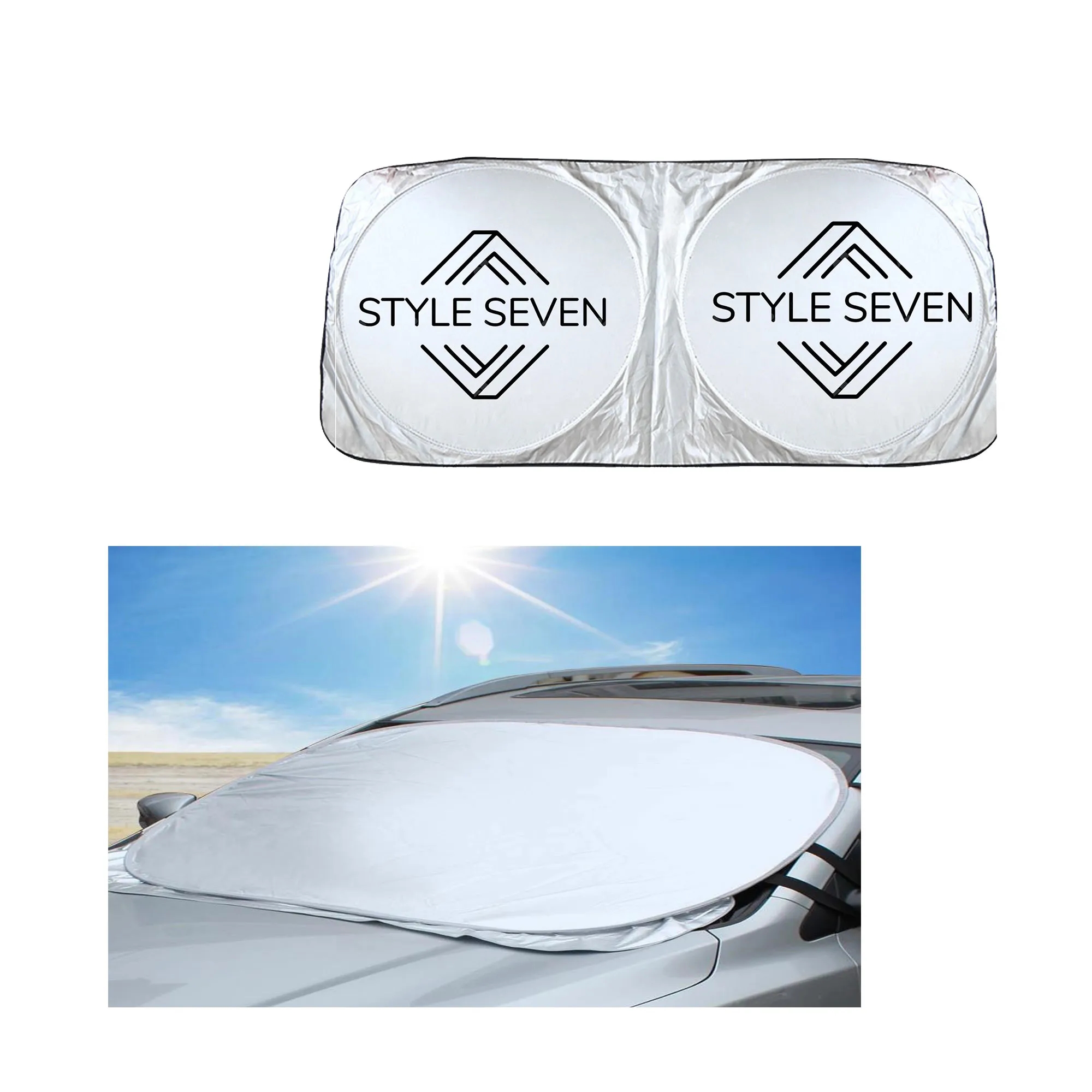 Dual Panel Car Sun Shade