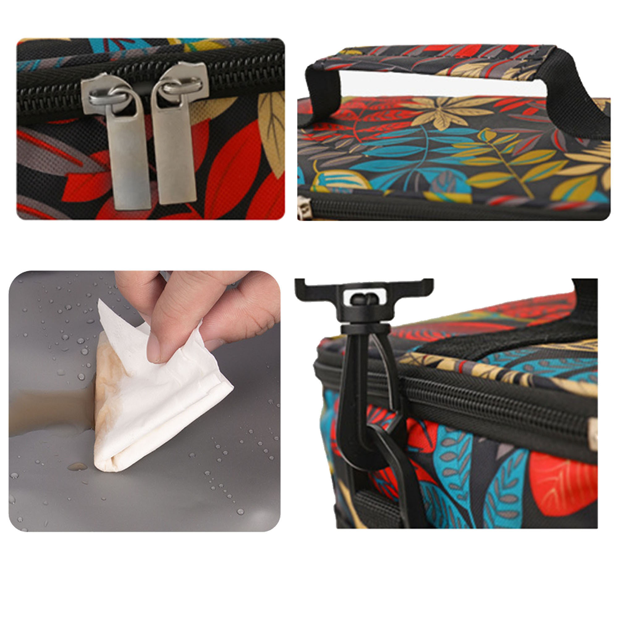 Waterproof Outdoor Travel Insulated Picnic Bag with Handle 2