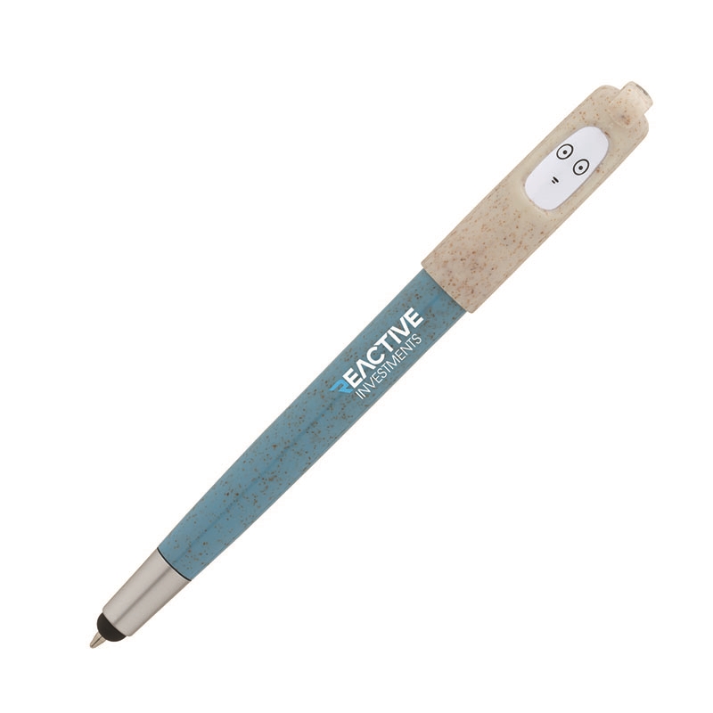 Charlie  Plunge-Action Ballpoint / Stylus / Mood Pen 55