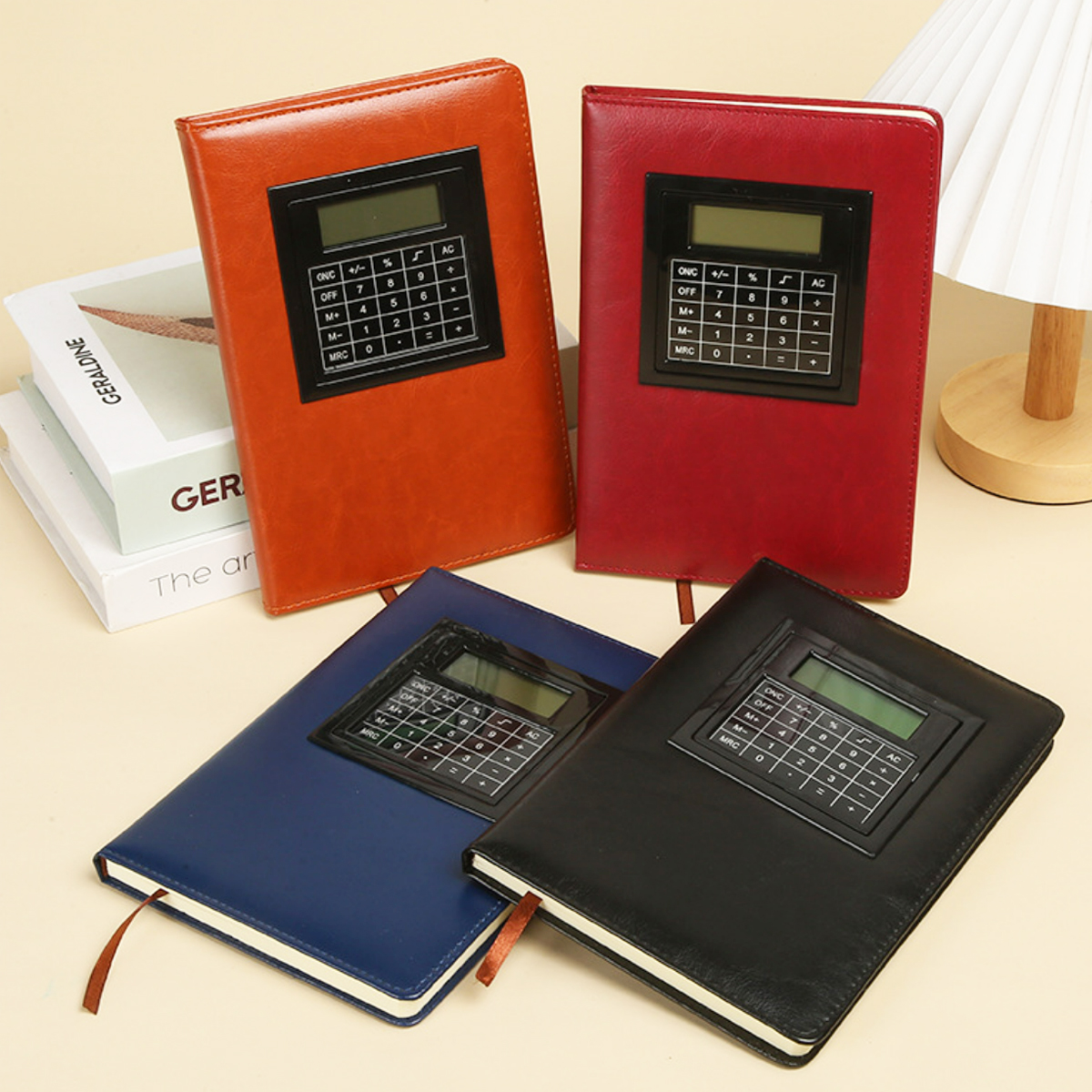 A4 Professional Planner Notebook with Integrated Calculator 7