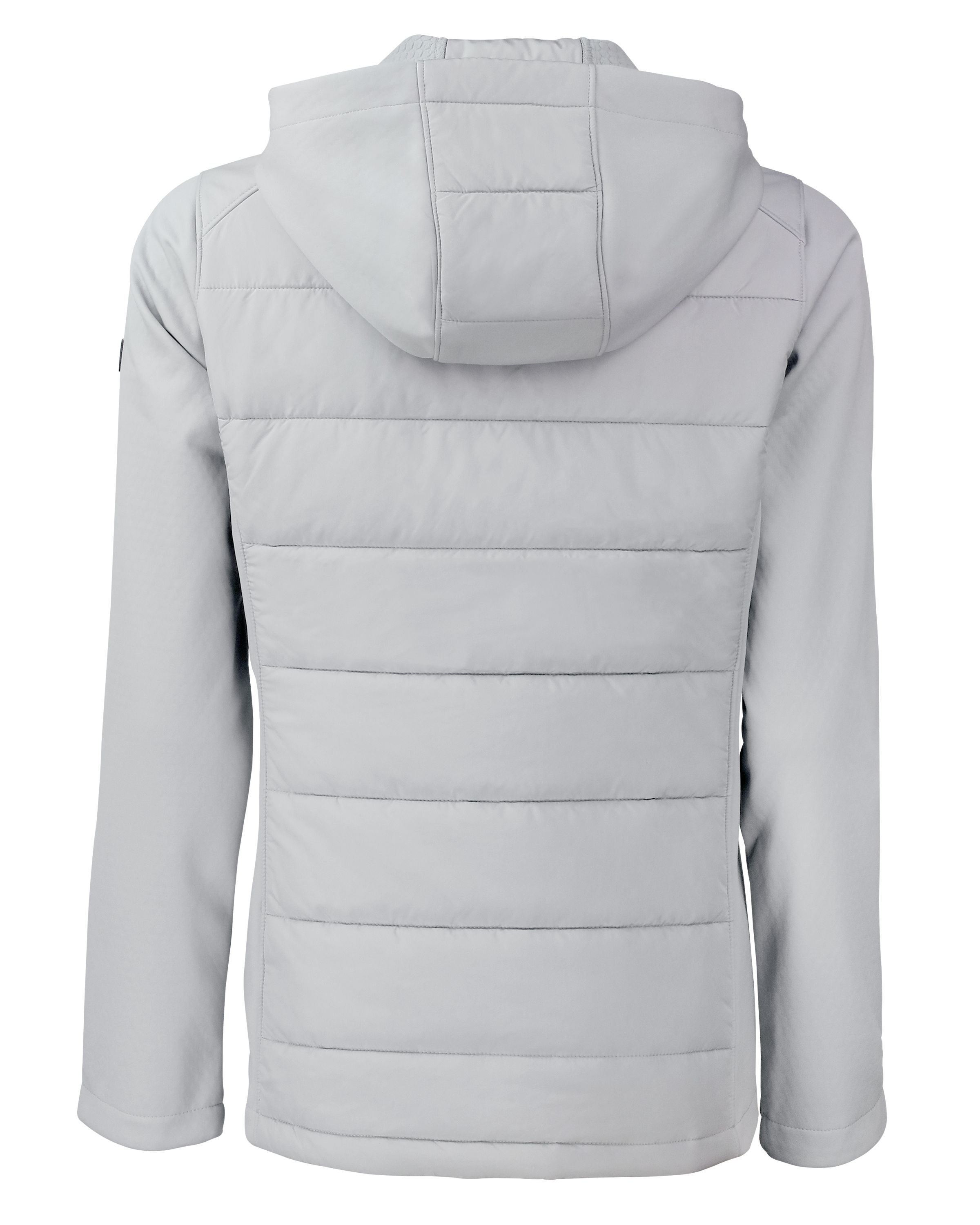 Cutter & Buck Evoke Recycled Honeycomb Fleece Womens Hybrid Full Zip Jacket 52