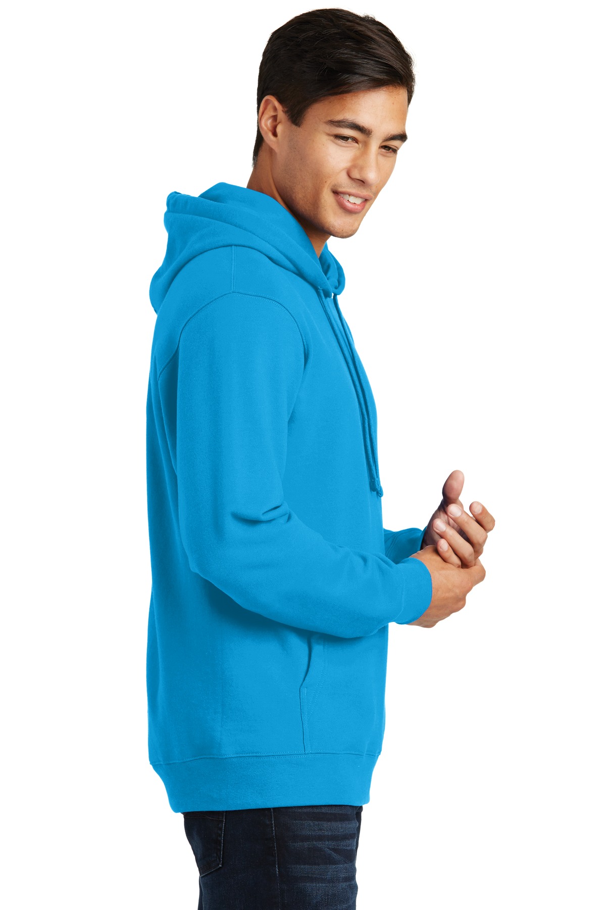Port & Company® Fan Favorite Fleece Pullover Hooded Sweatshirt, custom hoodie or sweatshirt with logo imprint 22