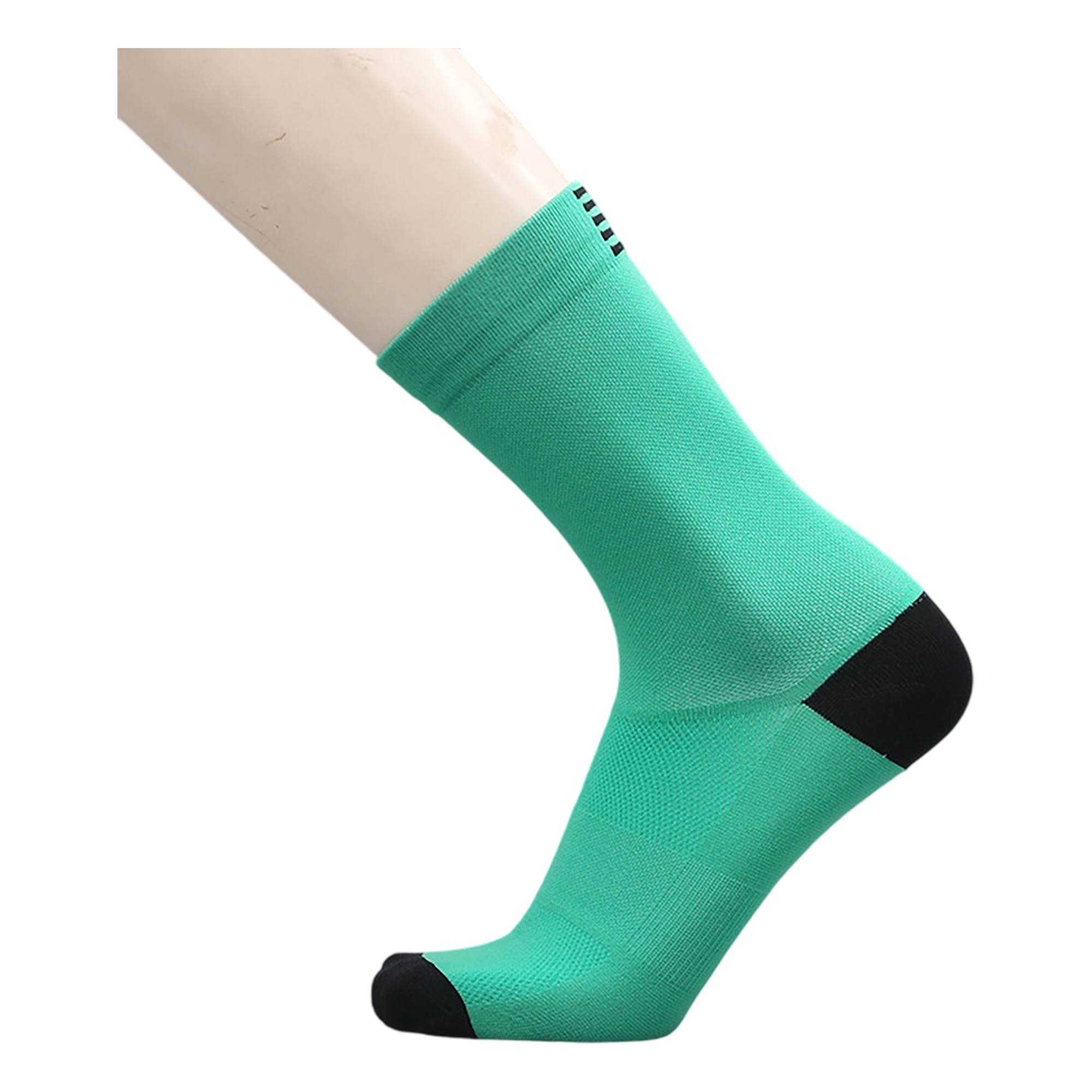 100% Woven Premium Cotton Athletic Crew Socks 1