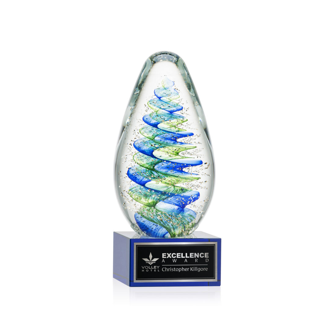 Jezebel Award on Hancock Base - Blue 10