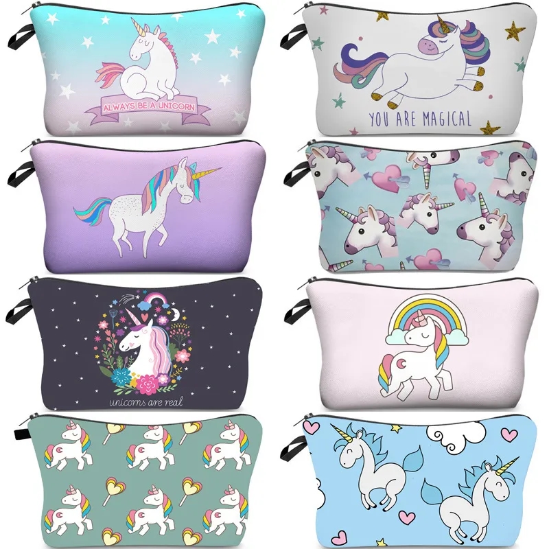 Waterproof Small Travel Cosmetic Makeup Bag with Zipper 5