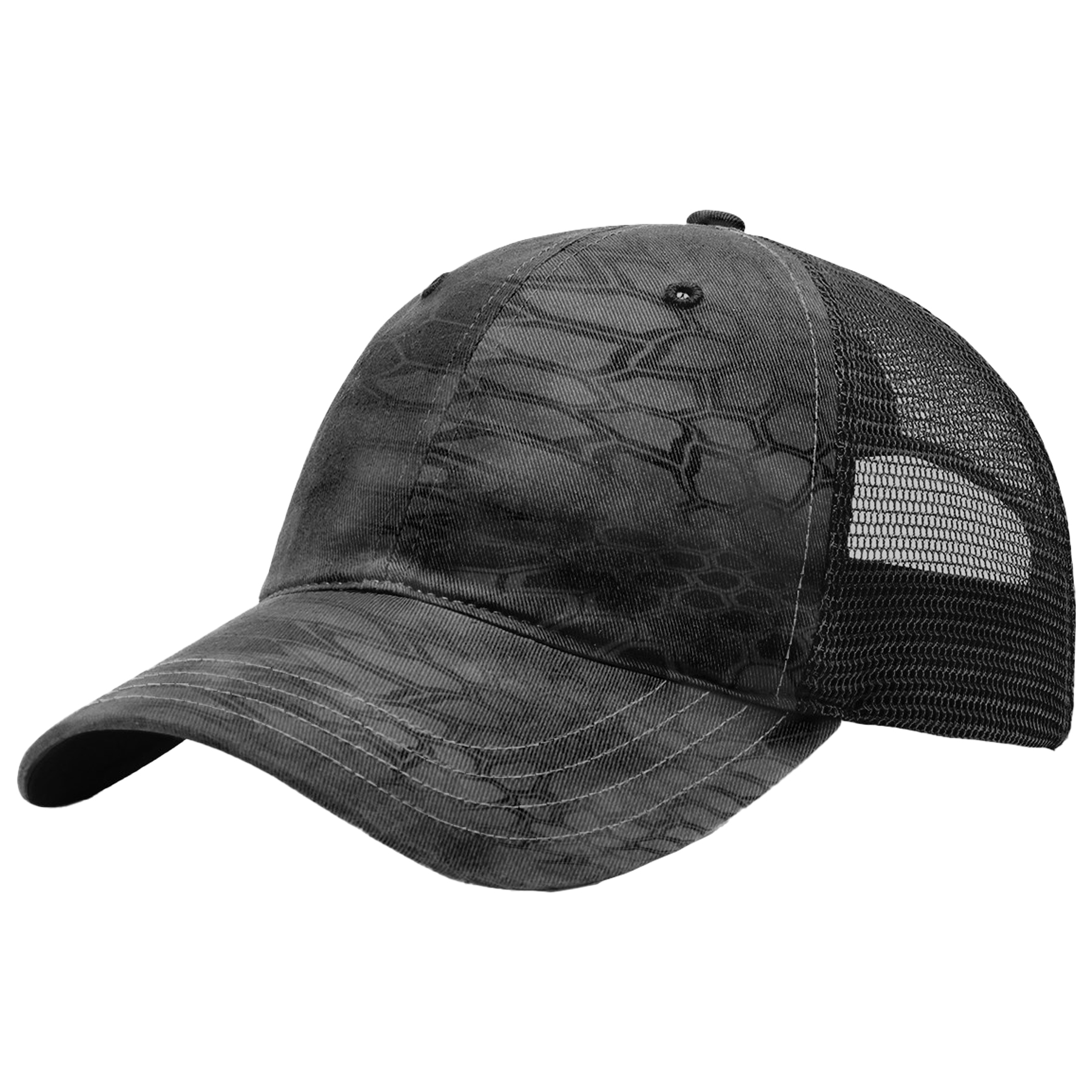 Richardson Garment Washed Printed Snapback Trucker Cap 6
