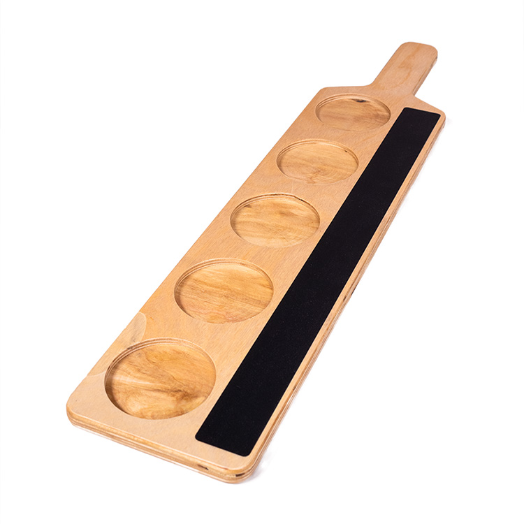 Sampler Paddle Flight with Chalkboard - 5-Pocket 9