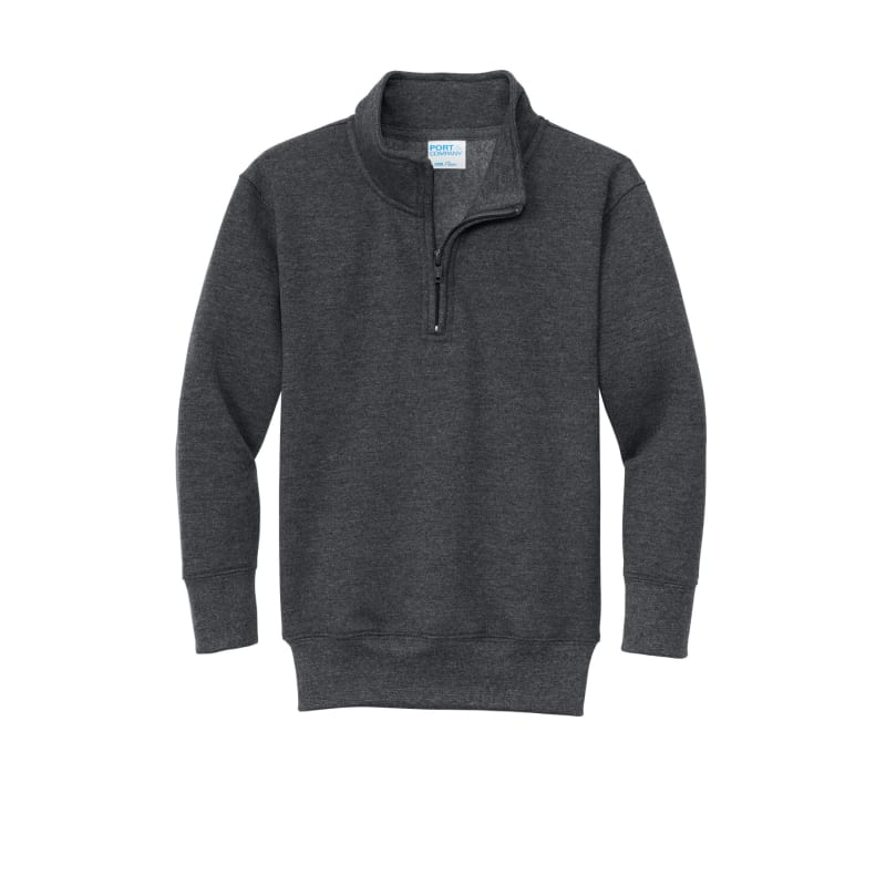 Port & Company Youth Core Fleece 1/4-Zip Pullover Sweatshirt 8