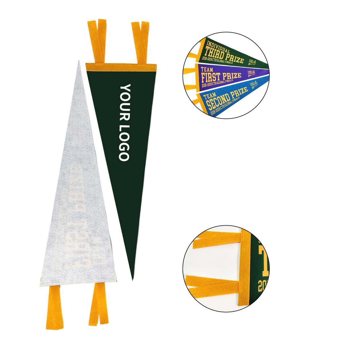 Durable Felt Pennant Flags for School Spirit Events 1