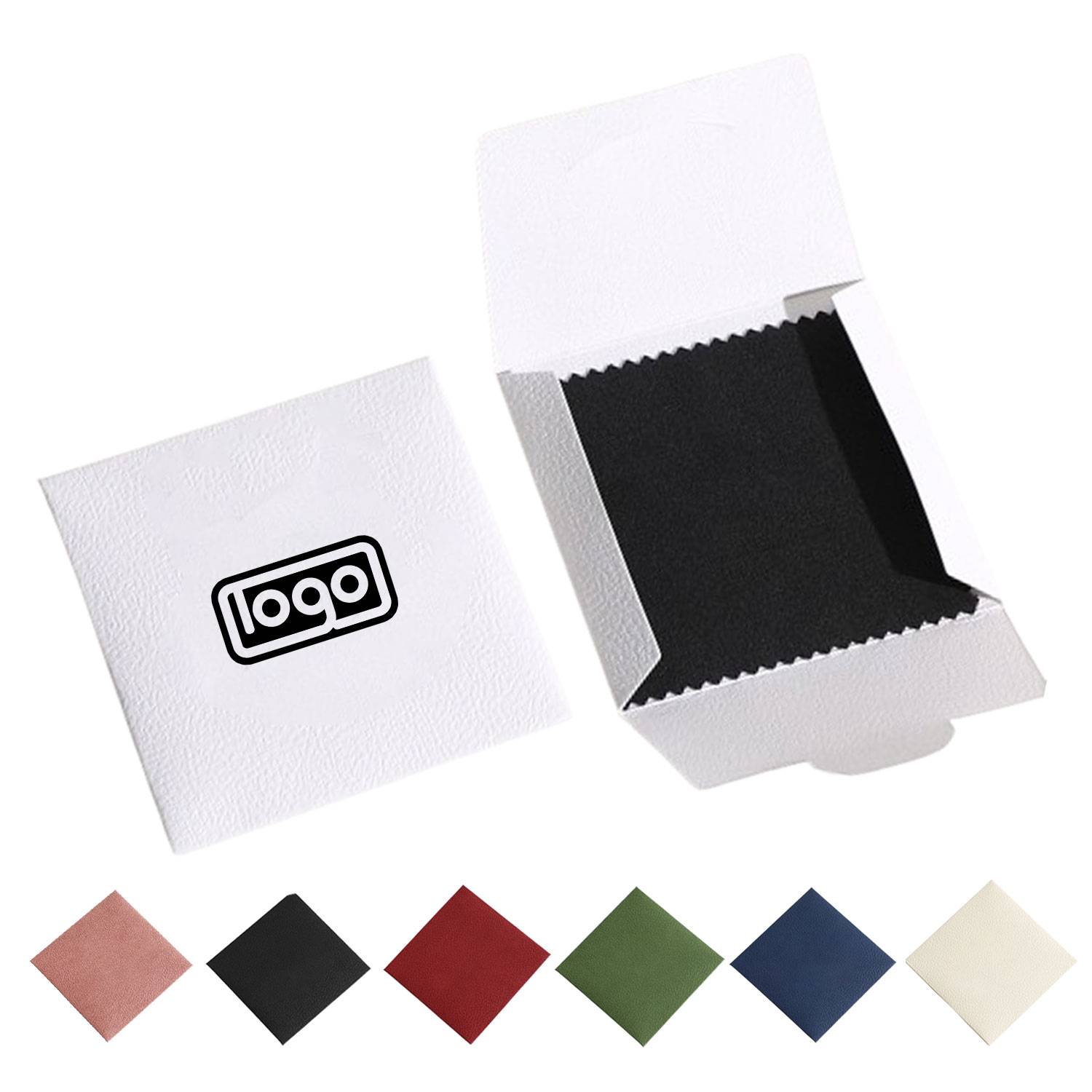 Jewelry Cleaning Microfber Cloth Polishing w/ Paper Bag 9