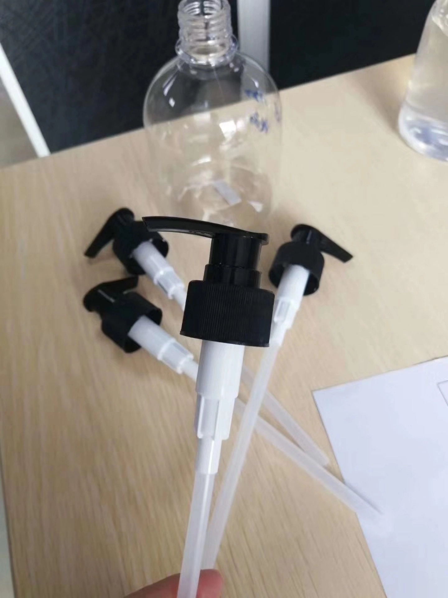 Pump for bottle and dispenser 6