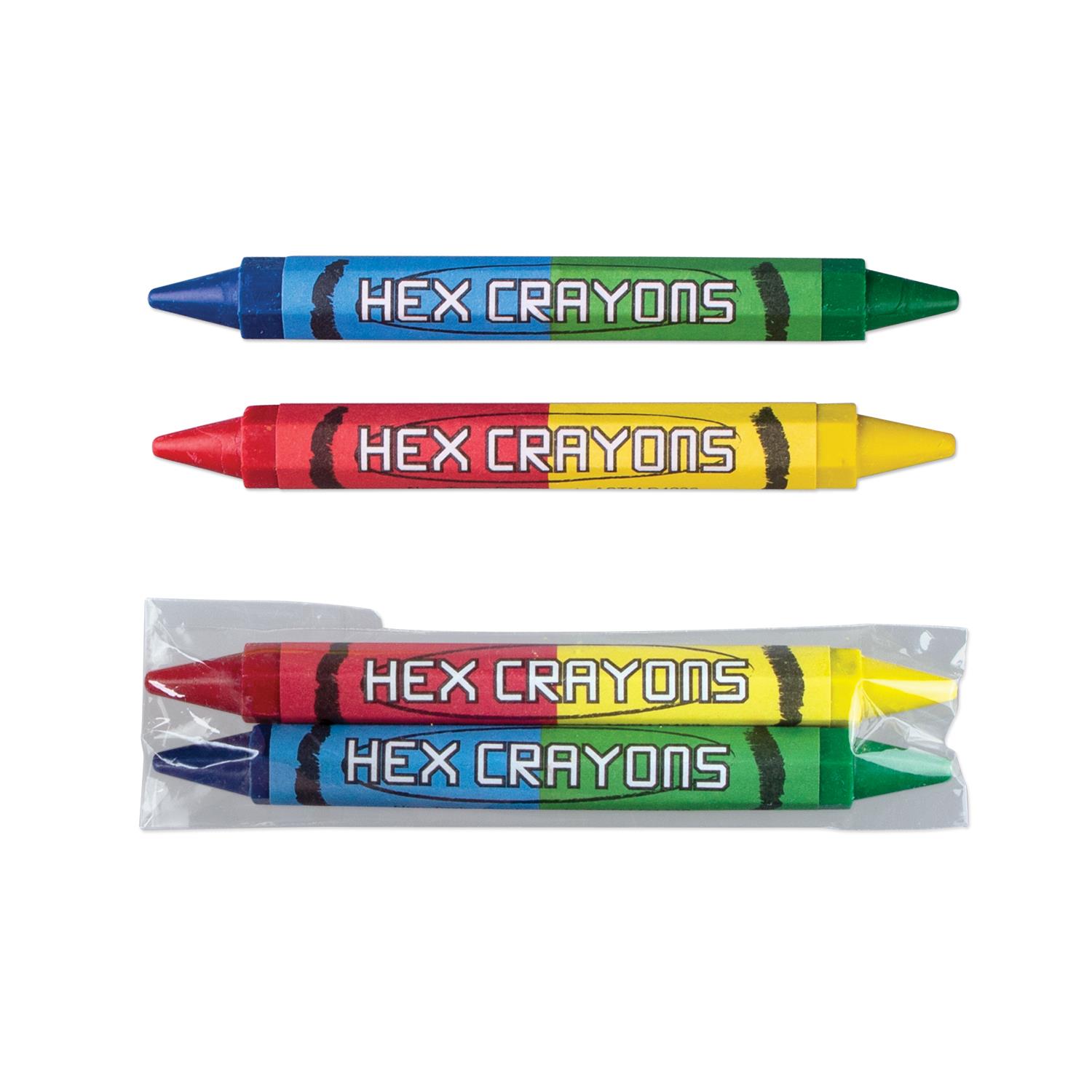 Double Sided Hexagon Crayons 2