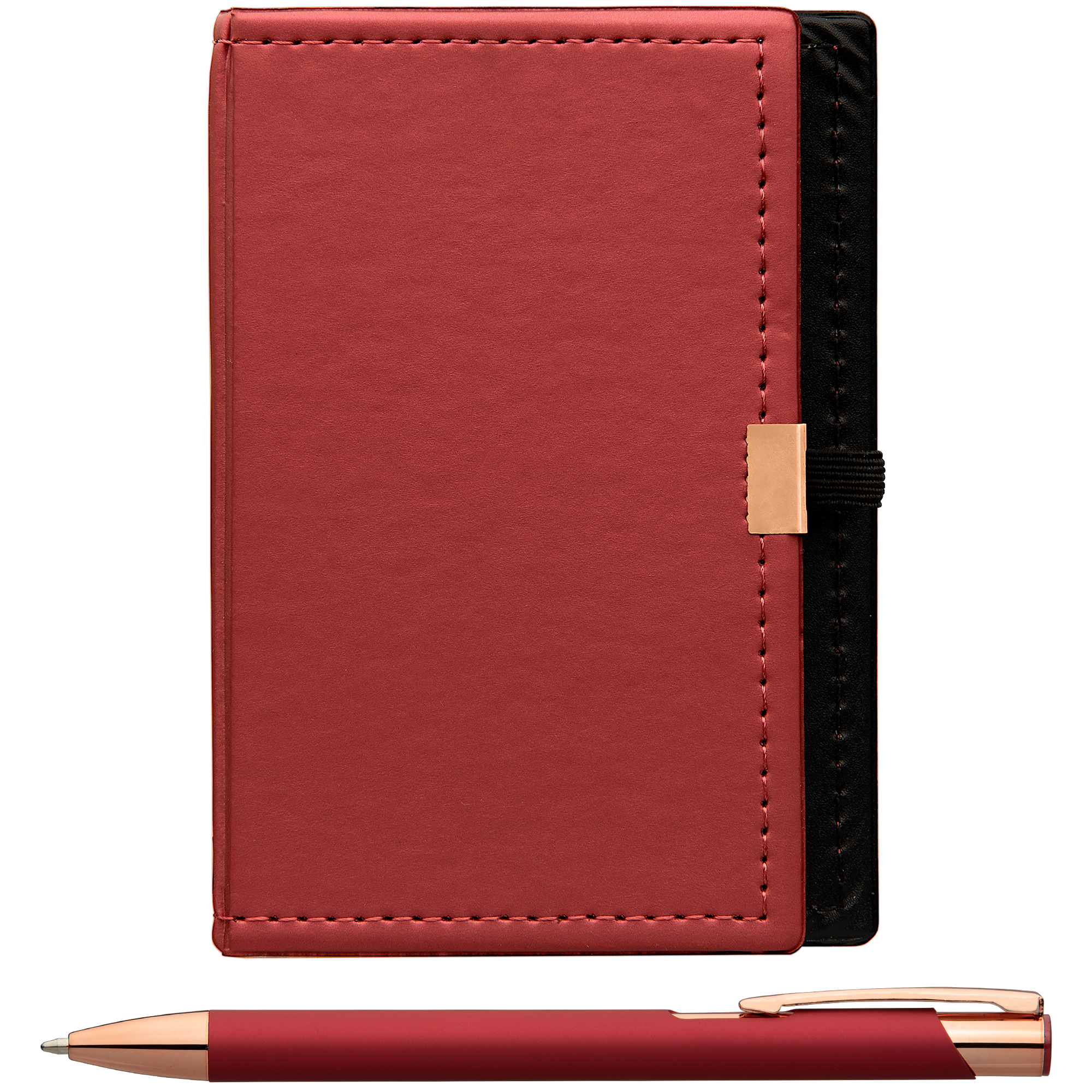Note Caddy & Crosby Rose Gold Pen Gift Set 12