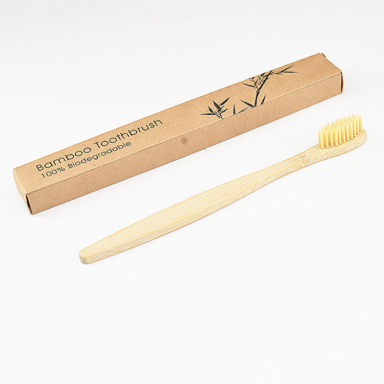 Natural Bamboo Toothbrush With Case 14