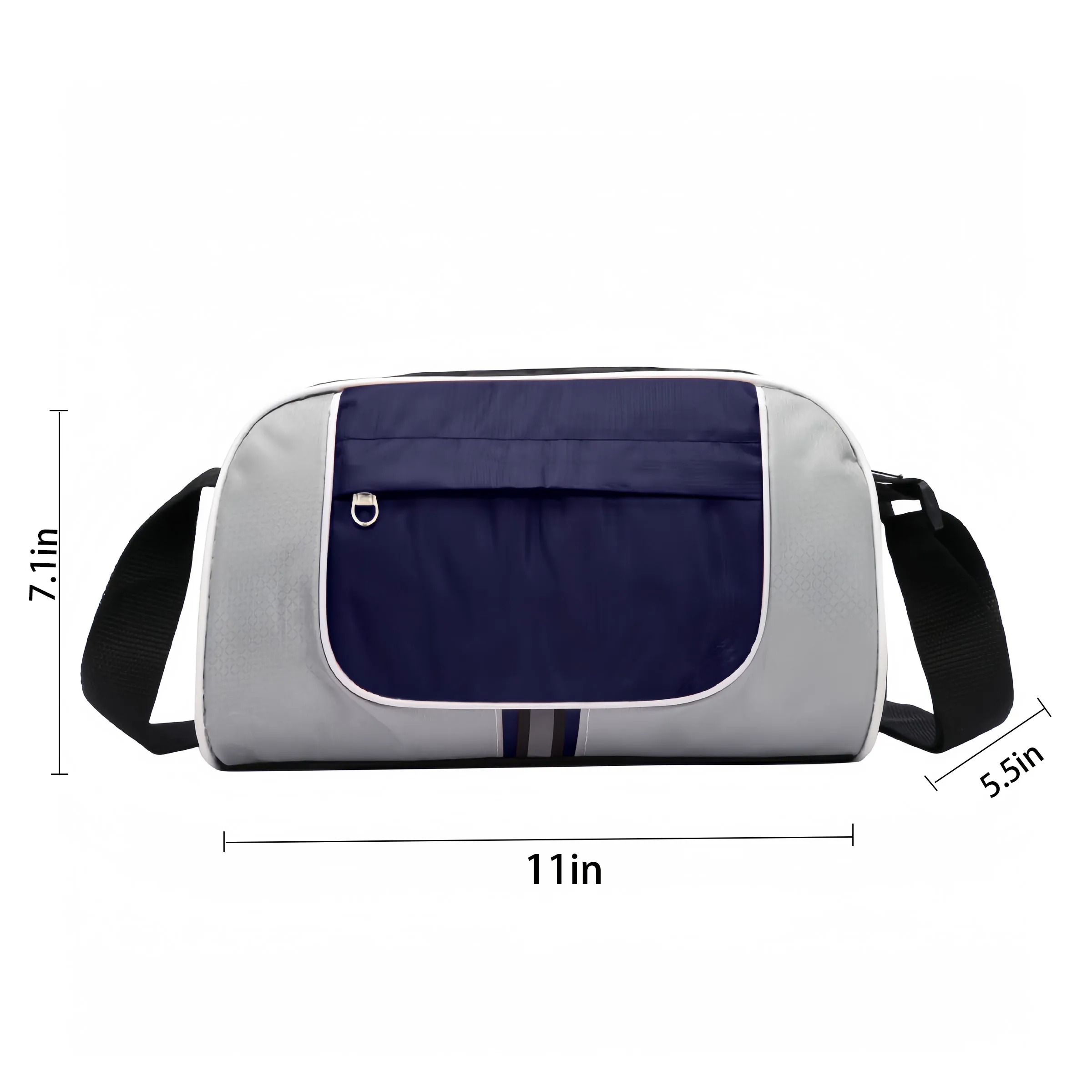 Polyester Single Shoulder Large Capacity Crossbody Bag 9