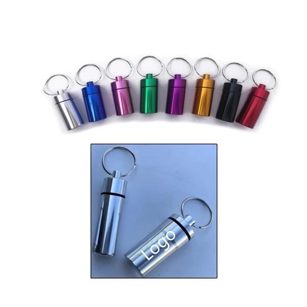 Pill Tube Key Ring 2