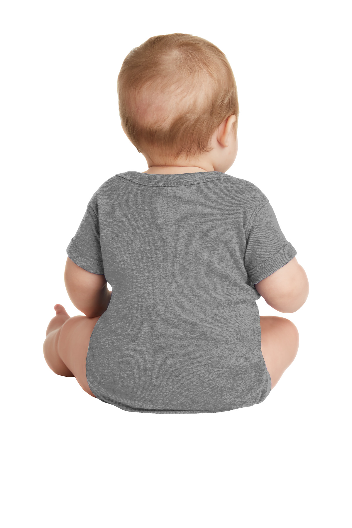 Rabbit Skins Infant Short Sleeve Baby Rib Bodysuit. RS4400 63