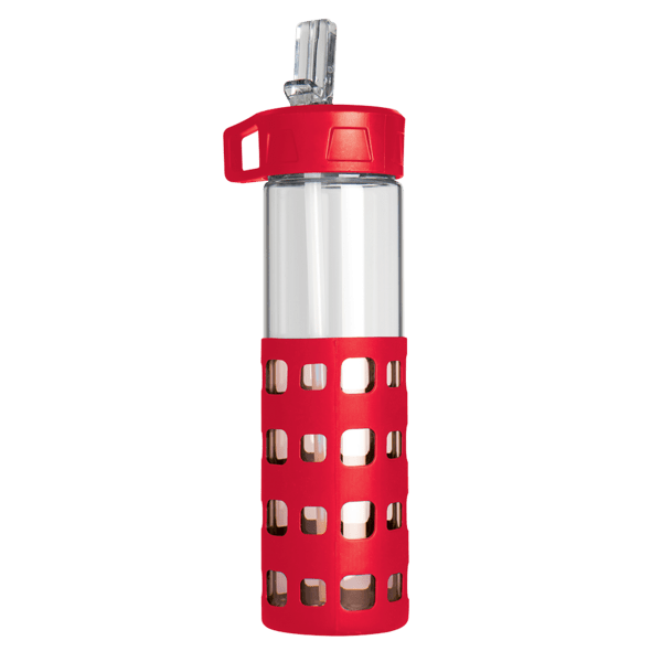 Sip-N-Go Glass Water Bottle - 20 Oz. 5