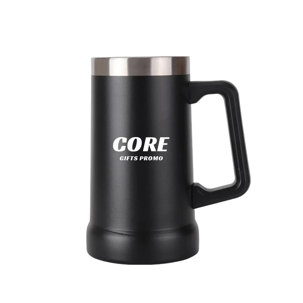 24oz Stainless Steel Beer Mug with Handle 4