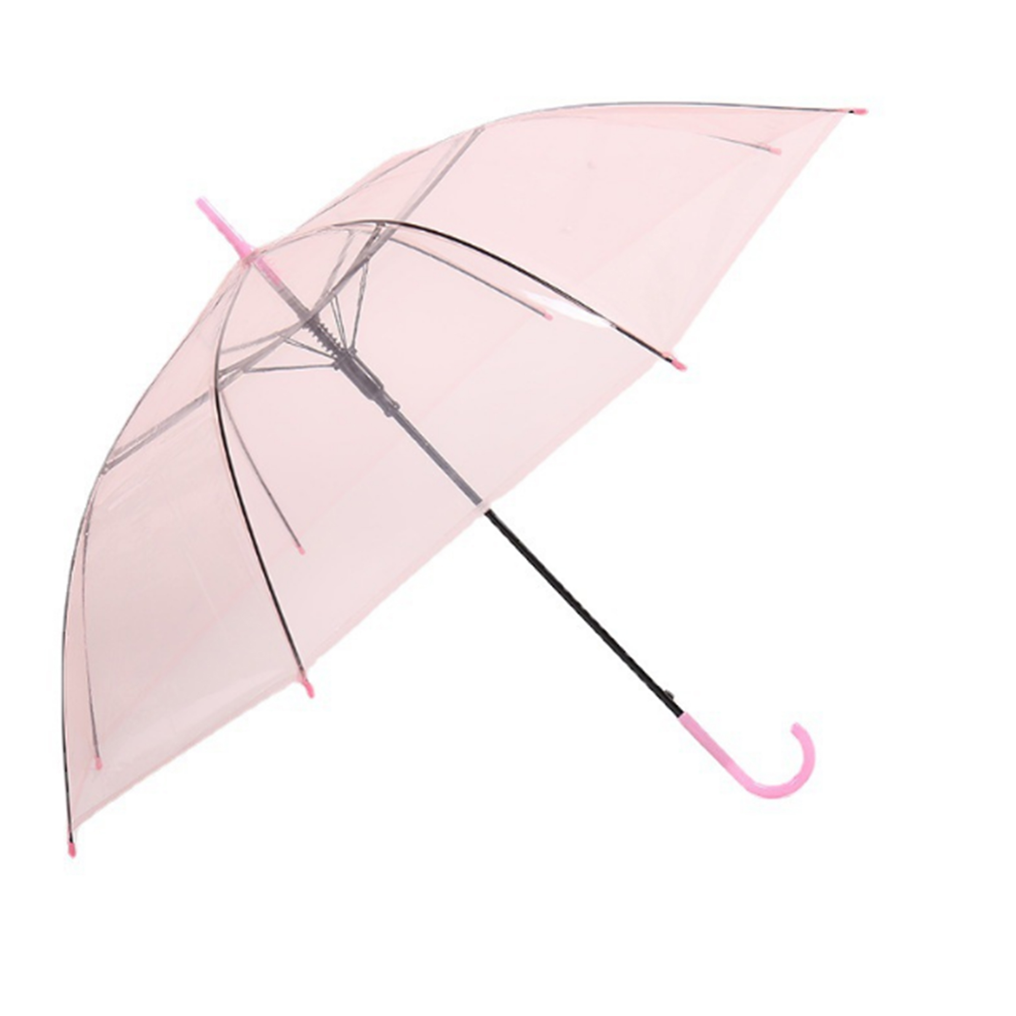 MOQ 50 PCS Stylish PVC Transparent Umbrella 6
