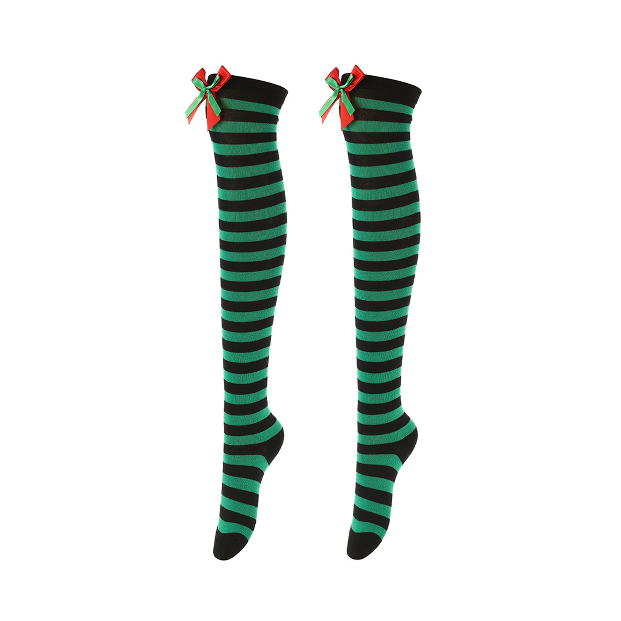 Long Striped Socks Christmas 2